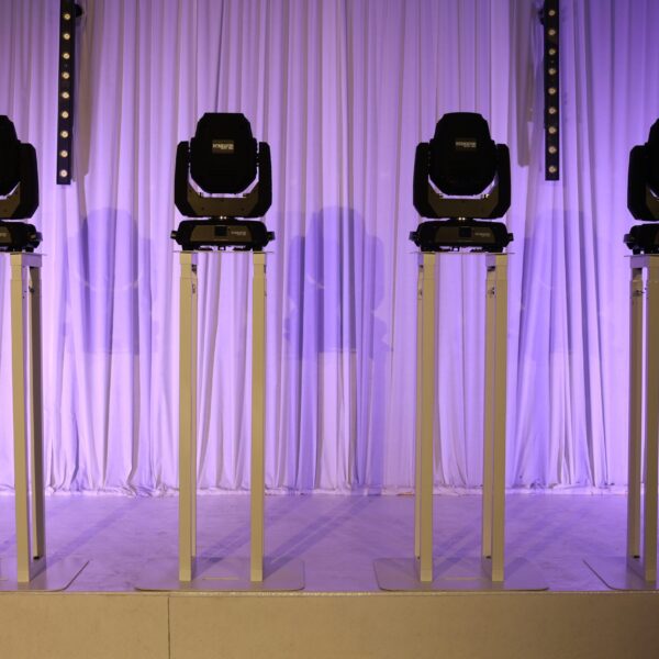 Plinths White Metal