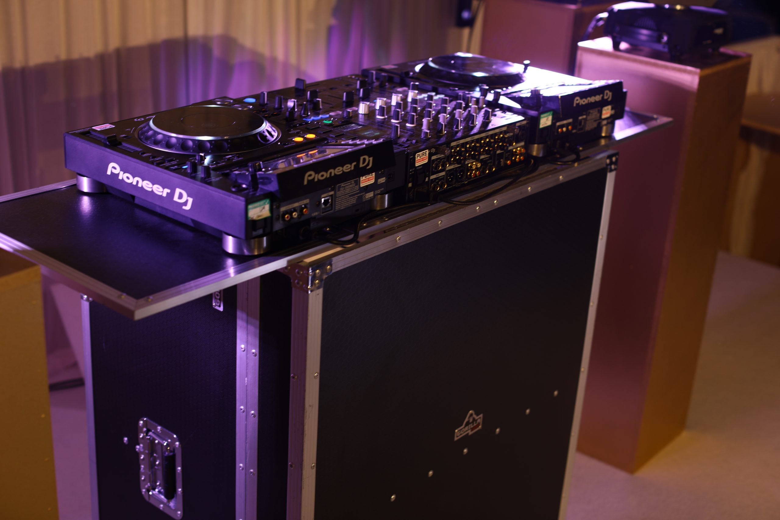 Industrial Style DJ Booth