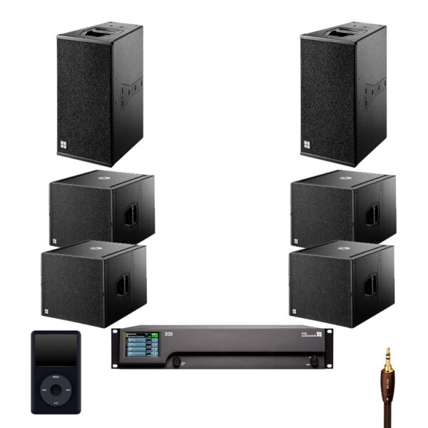 Medium Sized System with Extra Bass